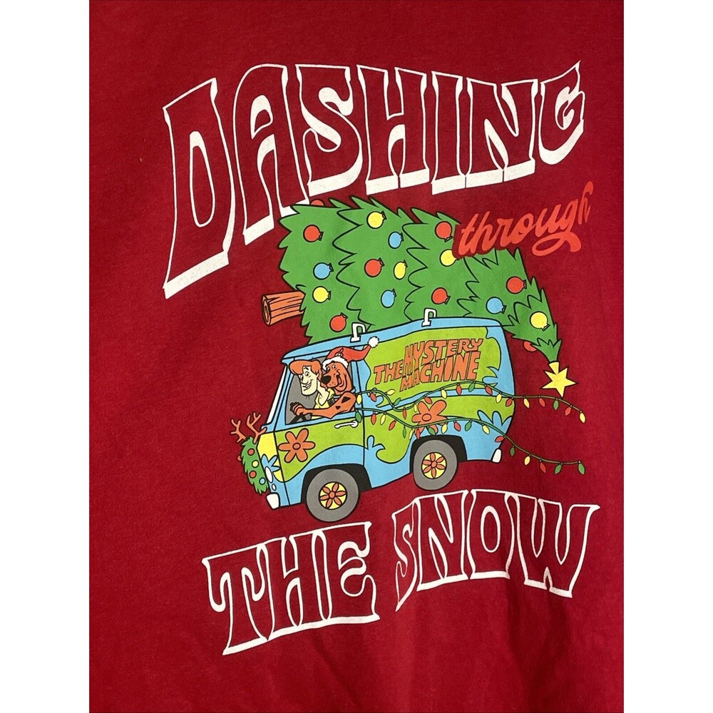 Scooby Doo Classic Fit Cozy Fleece Crew Sweatshirt - Picture 3 of 3